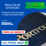 PROJETO DE EXTENSÃO - PEDAGOGIA – LICENCIATURA